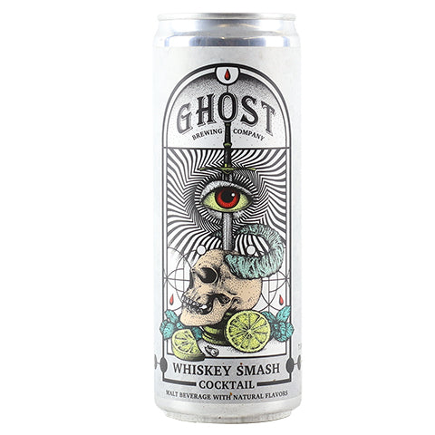 Ghost Whiskey Smash Cocktail