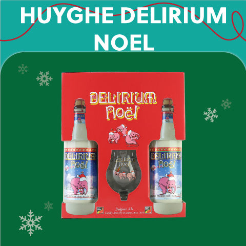 Huyghe Delirium Noel Gift Pack + Glass