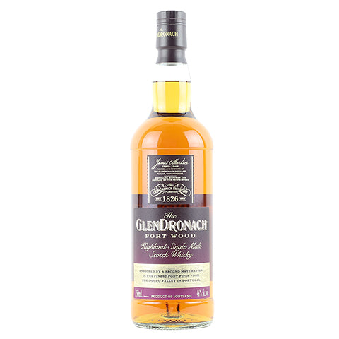 Glendronach Port Wood Highland Single Malt Scotch Whisky