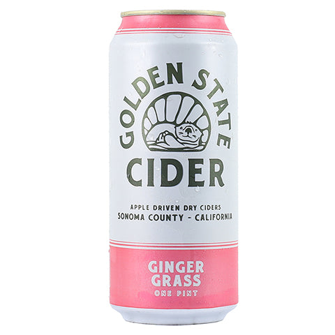Golden State Gingergrass Cider