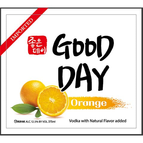 Good Day Orange Vodka