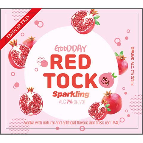 Good Day Red Tock Sparkling Vodka