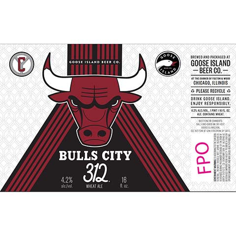 Goose Island Bulls City 312 Wheat Ale