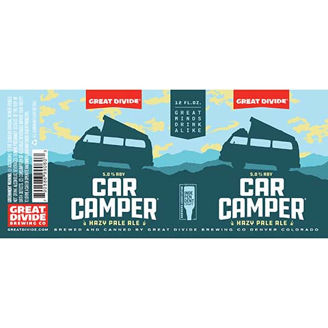 Great Divide Car Camper Hazy Pale Ale