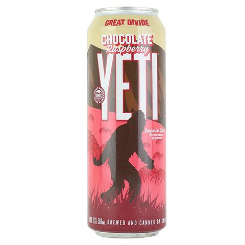 Great Divide Chocolate Raspberry Yeti Imperial Stout