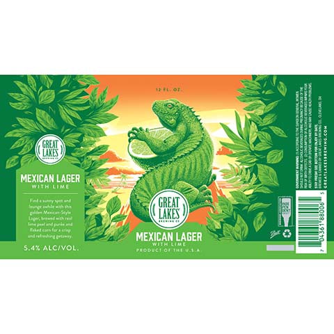 Great Lakes Mexican Lager (Lime)