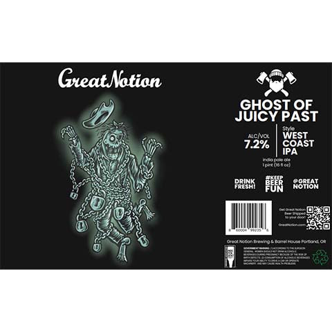 Great Notion Ghost of Juicy Past IPA