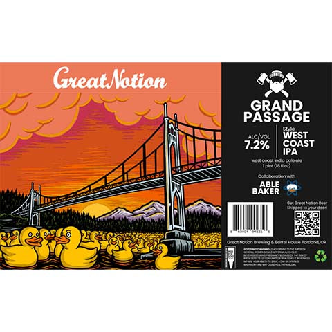 Great Notion Grand Passage IPA