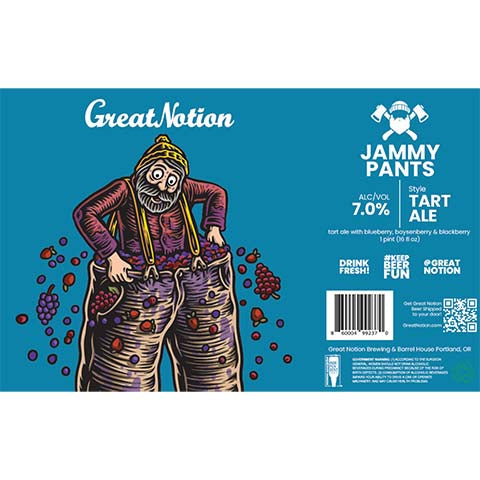 Great Notion Jammy Pants Sour (Blueberry, Boysenberry, Blackberry)