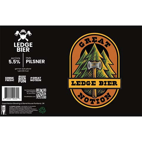 Great Notion Ledger Bier Pilsner