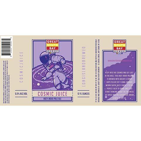 Great South Bay Cosmic Juice Hazy IPA