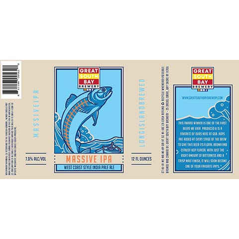 Great South Bay Masive IPA
