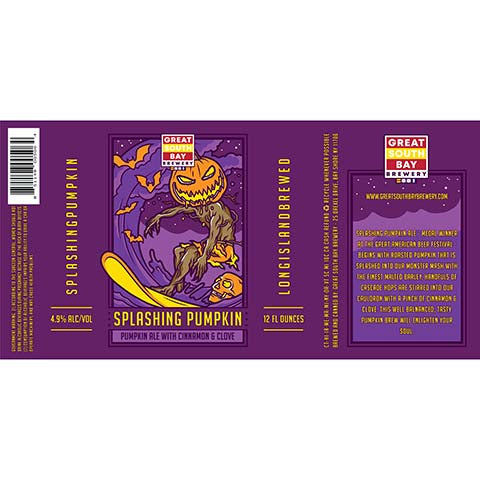 Great South Bay Splashing Pumpkin Ale