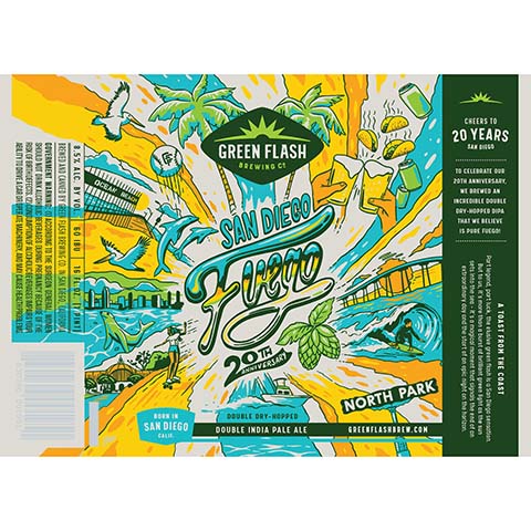 Green Flash San Diego Fuego DIPA