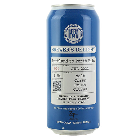 Ground Breaker Delight 004 - Portland to Perth Pilsner