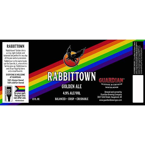 Guardian Rabbitown Golden Ale
