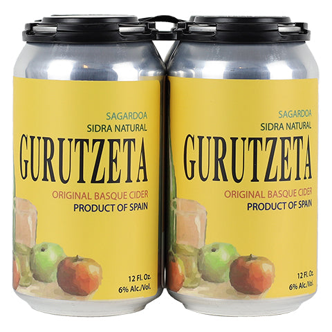 Gurutzeta Sagardoa Sidra Natural Apple Cider