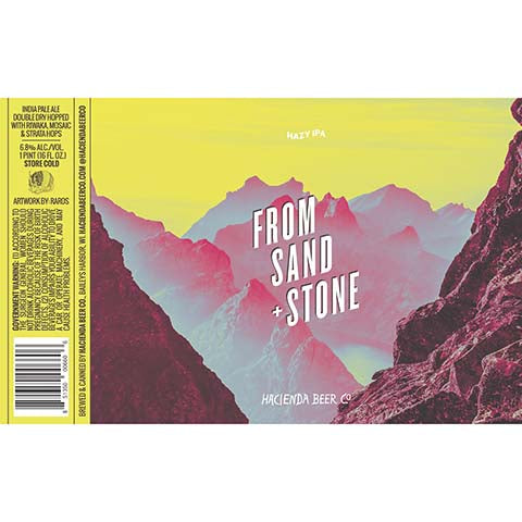 Hacienda From Sand+Stone IPA
