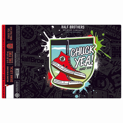 Half Brothers Chuck Yea! Hazy IPA