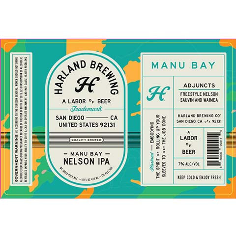 Harland Manu Bay IPA