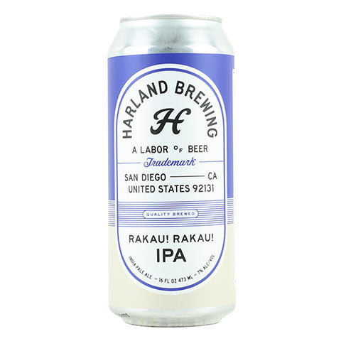 Harland Rakau! Rakau! IPA