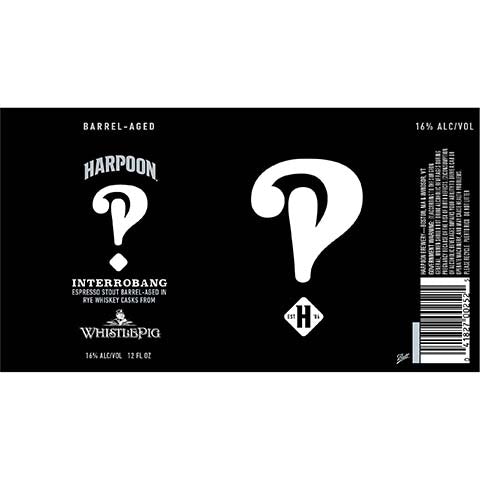 Harpoon Barrel-Aged Interrobang Stout
