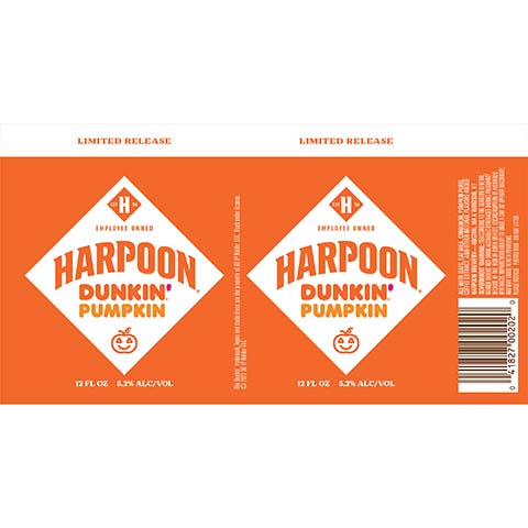 Harpoon Dunkin' Pumpkin Ale