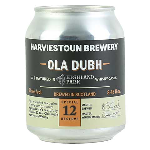 Harviestoun Ola Dubh 12 Year Special Reserve