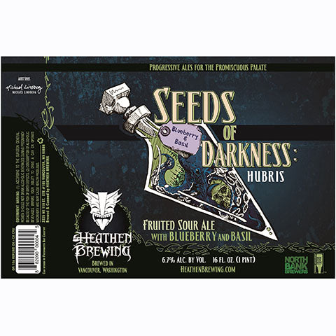 Heathen Seeds Of Darkness: Hubris Fruited Sour Ale