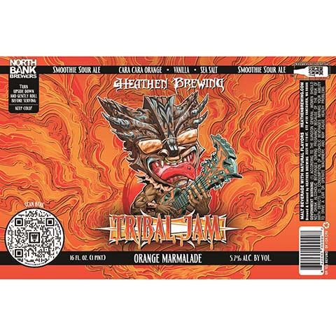Heathen Tribal Jam Orange Marmalade Sour Ale