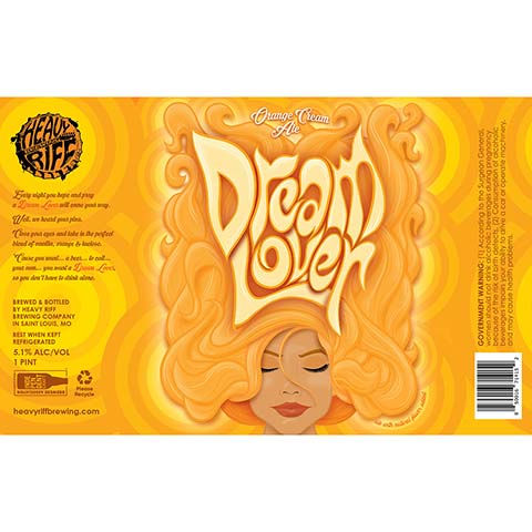 Heavy Riff Dream Lover Orange Cream Ale