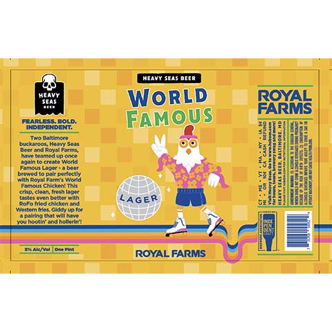 Heavy Seas World Famous Lager