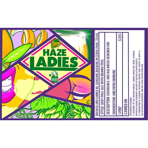 Hedgehog Haze Ladies Hazy Pale Ale