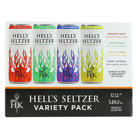 Hell's Seltzer Variety Pack by Gordon Ramsay
