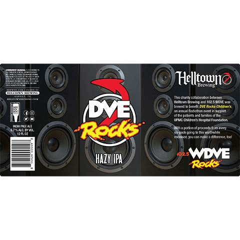 Helltown DVE Rocks Hazy IPA