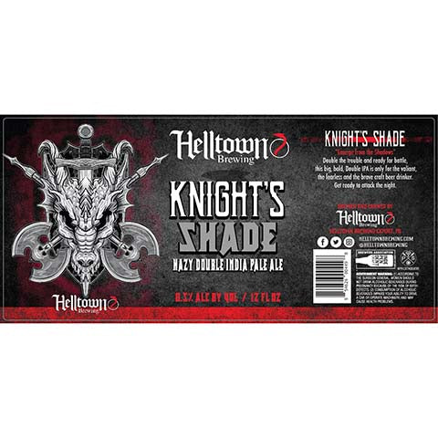 Helltown Knight's Shade Hazy DIPA