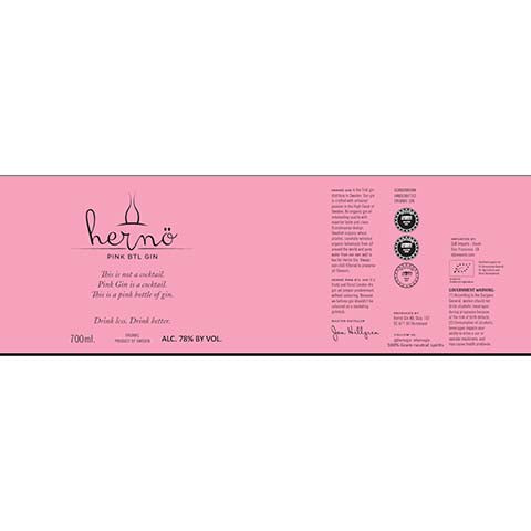 Herno Pink BTL Gin