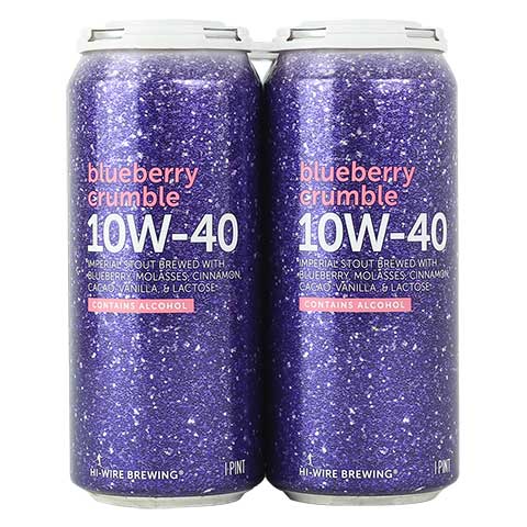 Hi-Wire Blueberry Crumble 10W-40 Imperial Stout