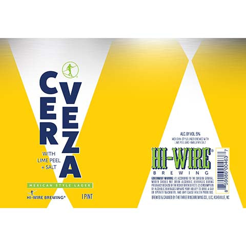 Hi-Wire Brewing Cerveza Mexican Pilsner