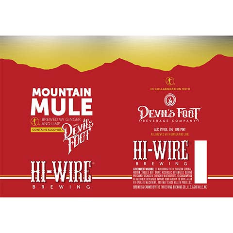 Hi-Wire Brewing Mountain Mule Devil's Foot
