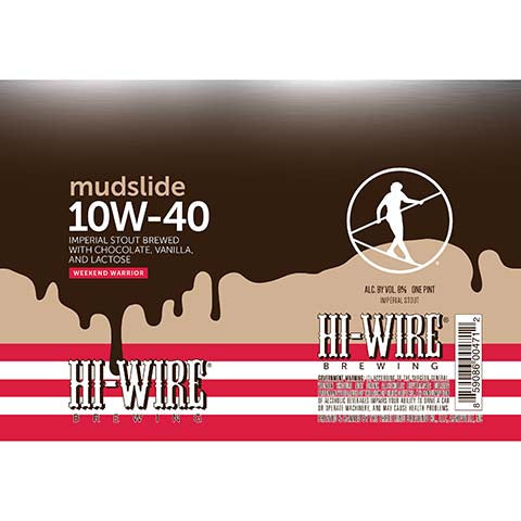 Hi-Wire Brewing Mudslide 10W-40 Imperial Stout
