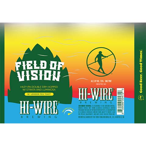 Hi-Wire Field of Vision Hazy IPA