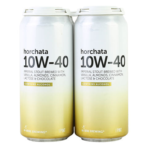 HI-Wire Horchata 10W-40 Imperial Stout