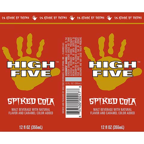 High Five Spiked Cola