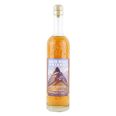 High West High Country American Single Malt Whiskey