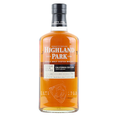 Highland Park 13-Year Single Cask Series Single Malt Scotch Whisky (California Edition)