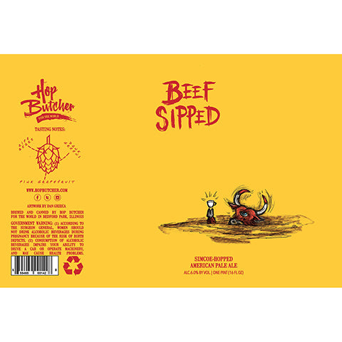 Hop Butcher Beef Sipped Pale Ale