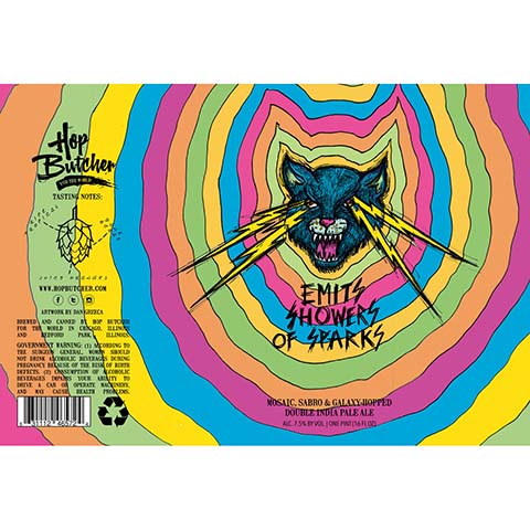 Hop Butcher Emits Showers of Sparks DIPA