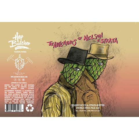 Hop Butcher The Adventures of Nelson & Strata DIPA