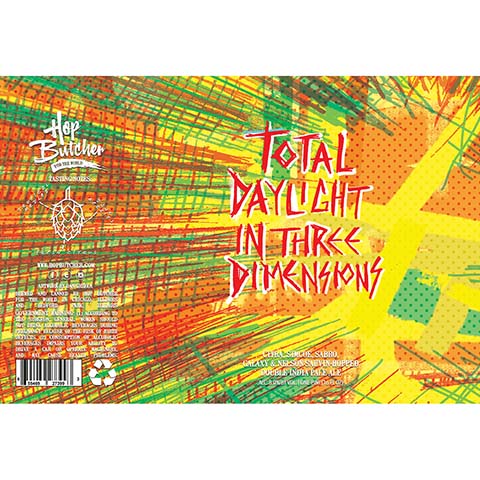 Hop Butcher Total Daylight In Three Dimensions DIPA